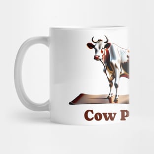 Cow in yoga pose Mug